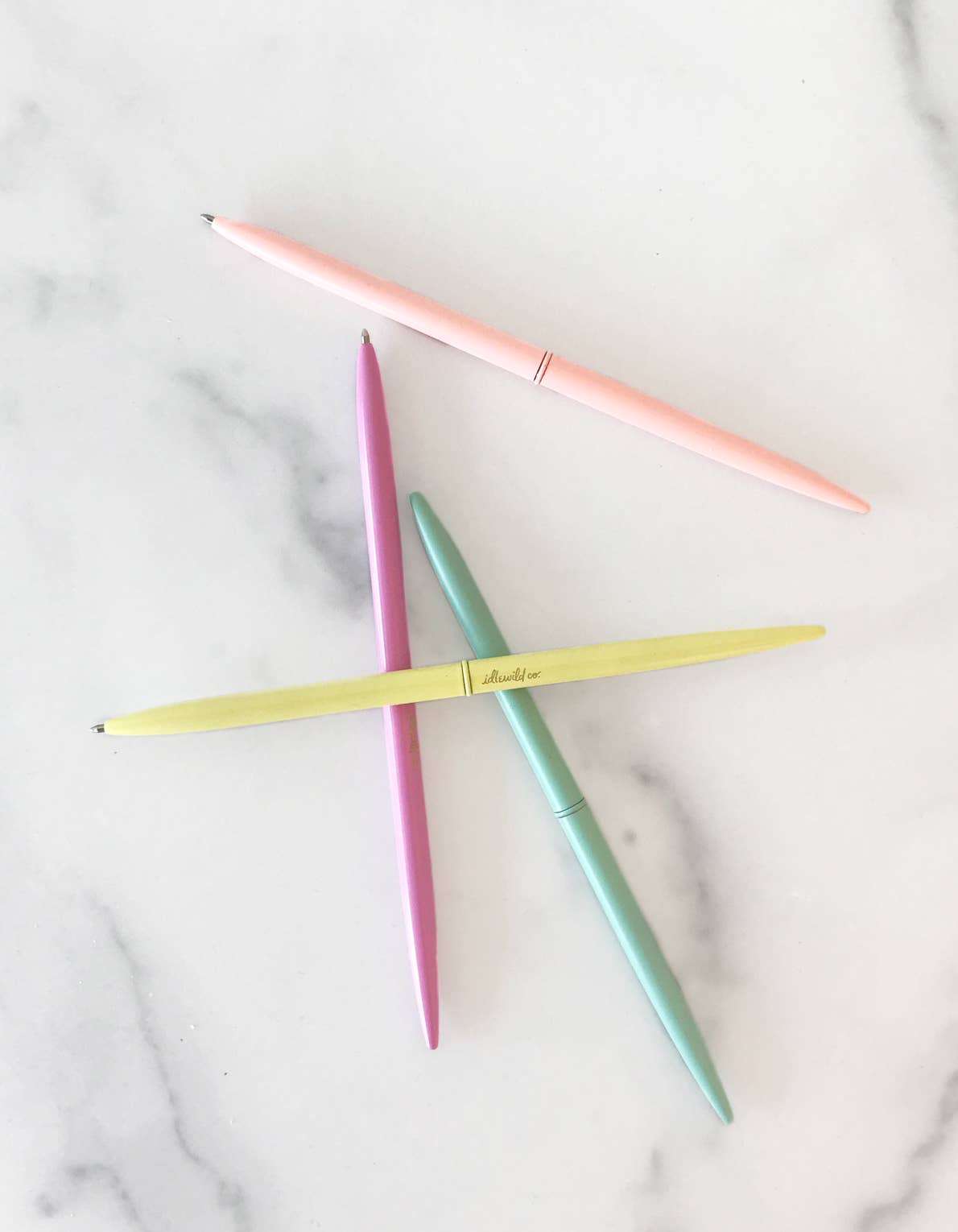 Slim Pens Set of Four | Pastel Brights