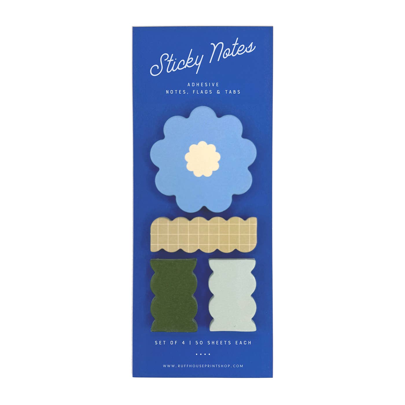 Flower Sticky Note Set - Page Flags and Tabs