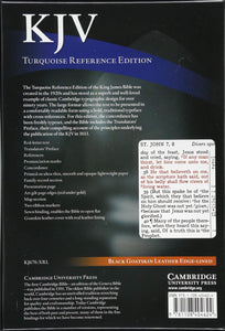 KJV Turquoise Reference Bible