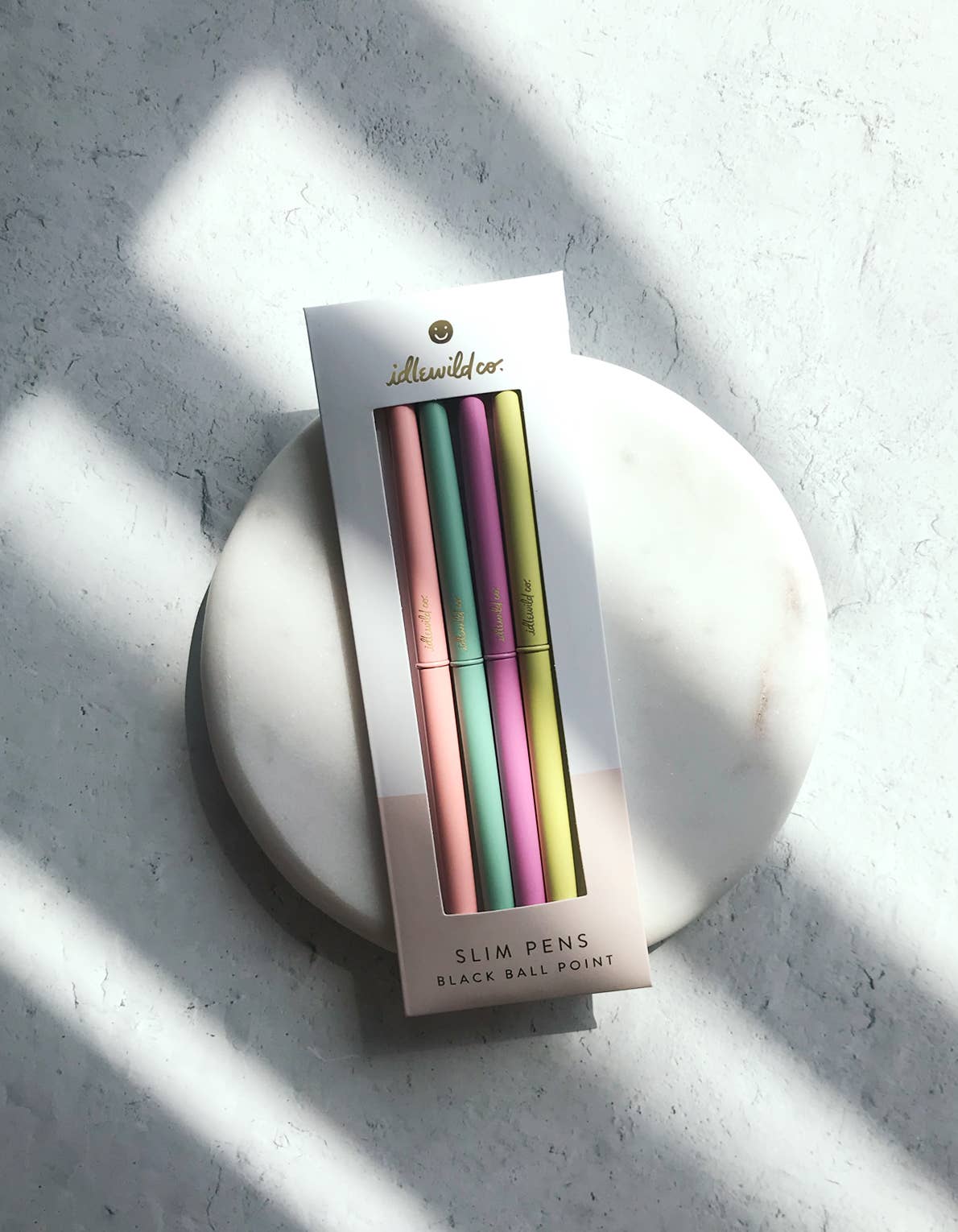 Slim Pens Set of Four | Pastel Brights