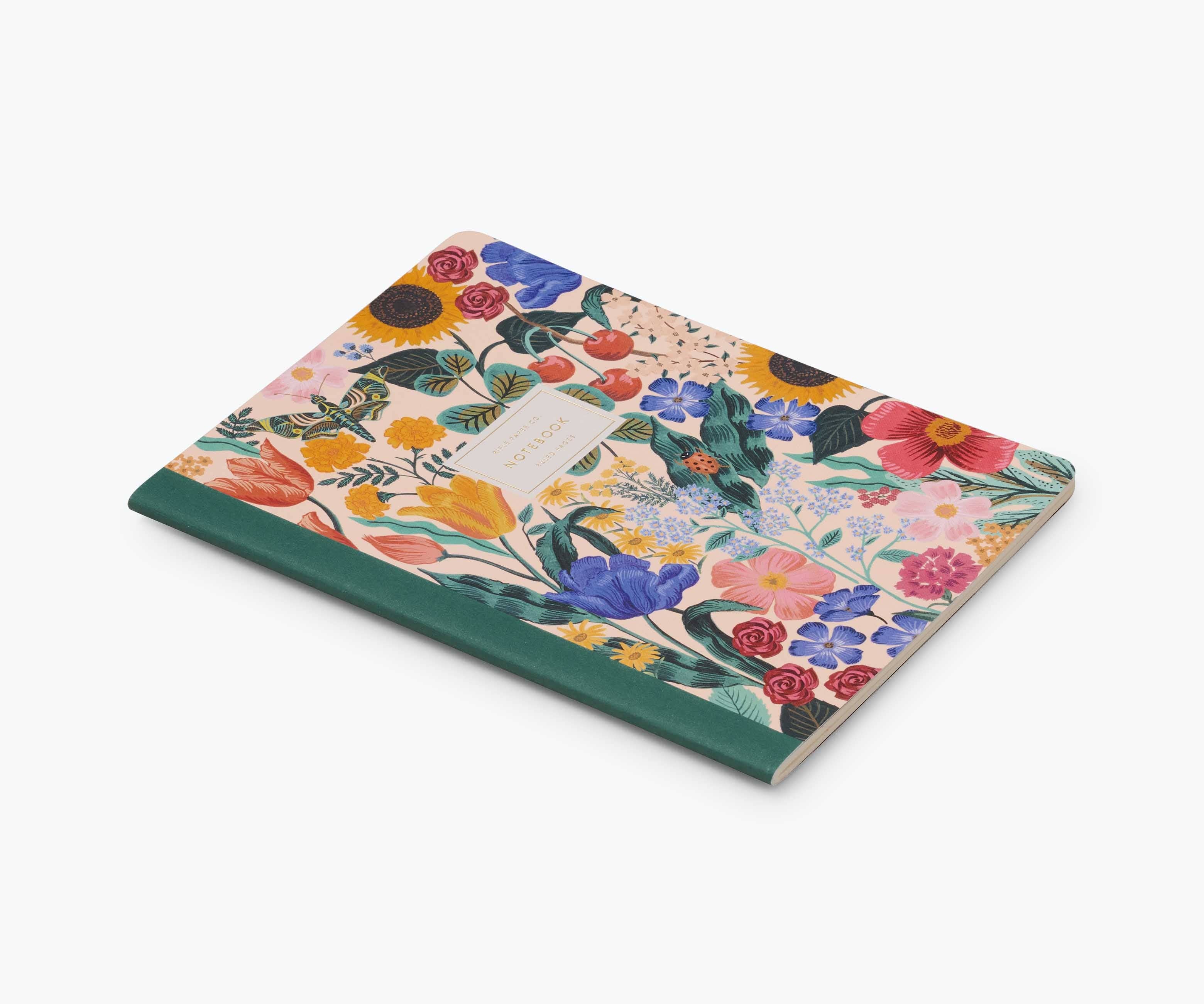 Blossom Ruled Notebook