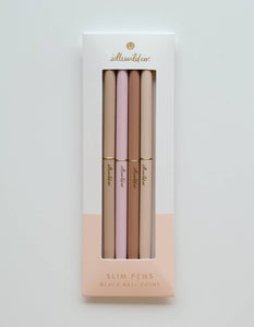 Slim Pens Set of Four | Spectrum Nude Blush