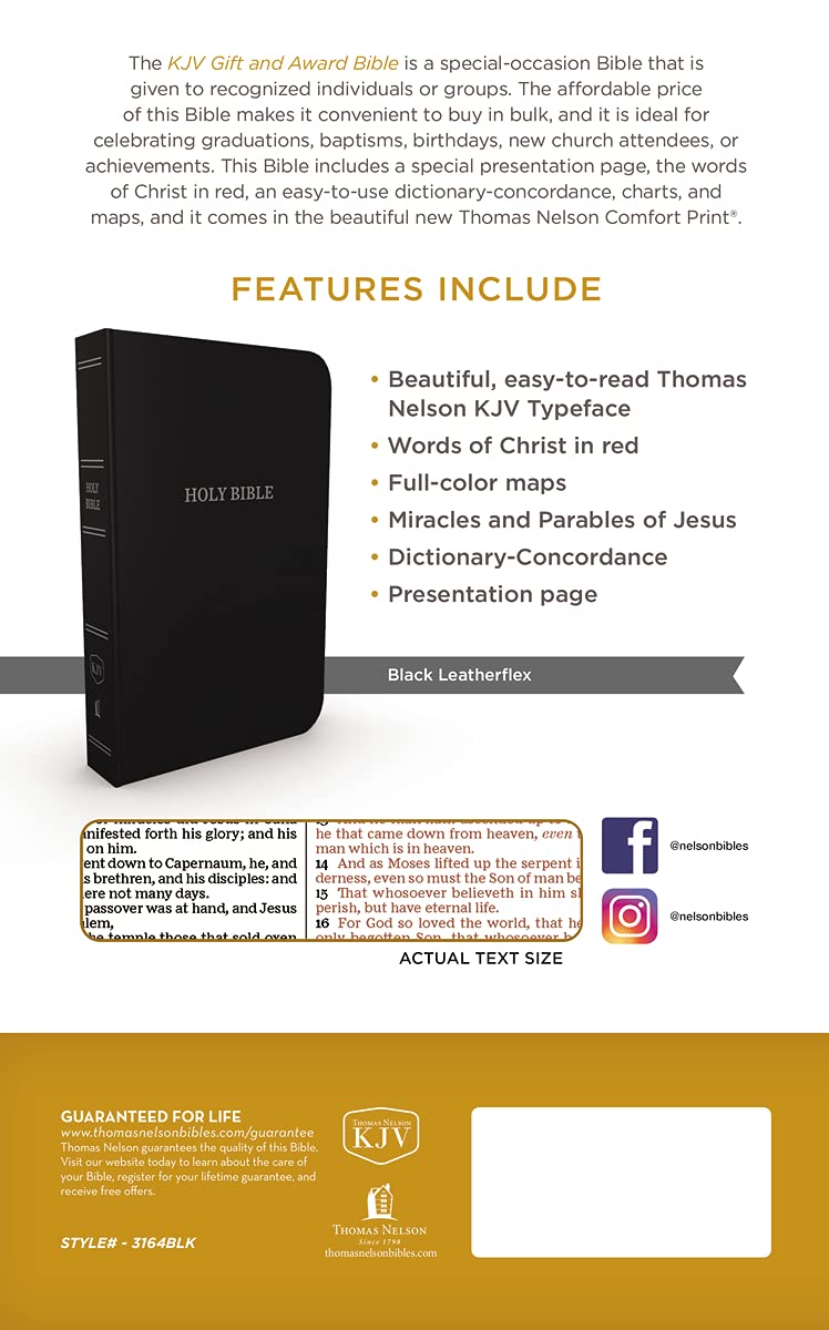 Thomas Nelson - Gift and Awards Bible