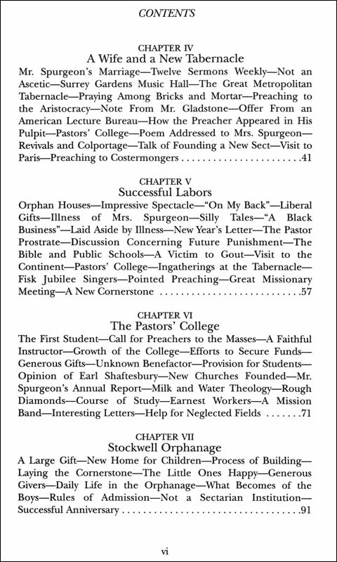 The Life and Works of Charles Haddon Spurgeon