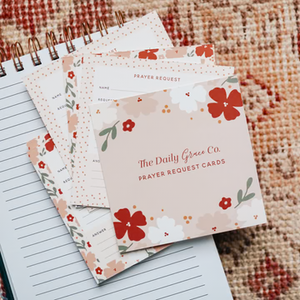 Daily Grace Prayer Request Cards