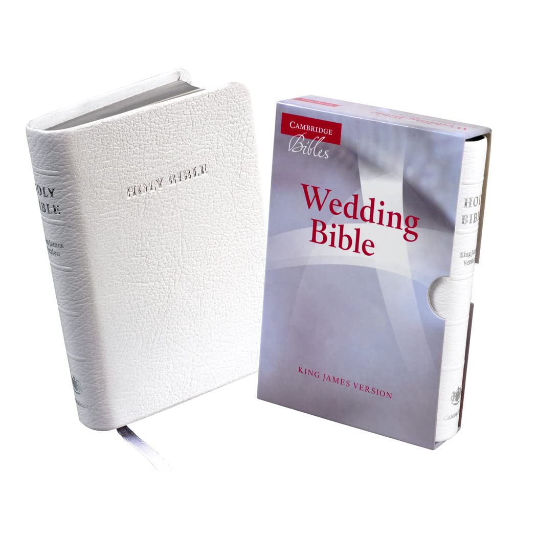 KJV Wedding Bible Ruby Text Edition