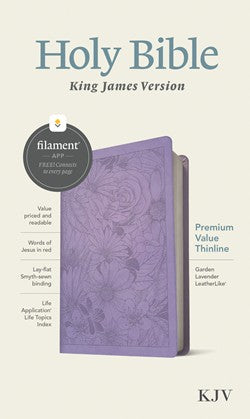 KJV Premium Value Thinline Bible, Filament-Enabled Edition