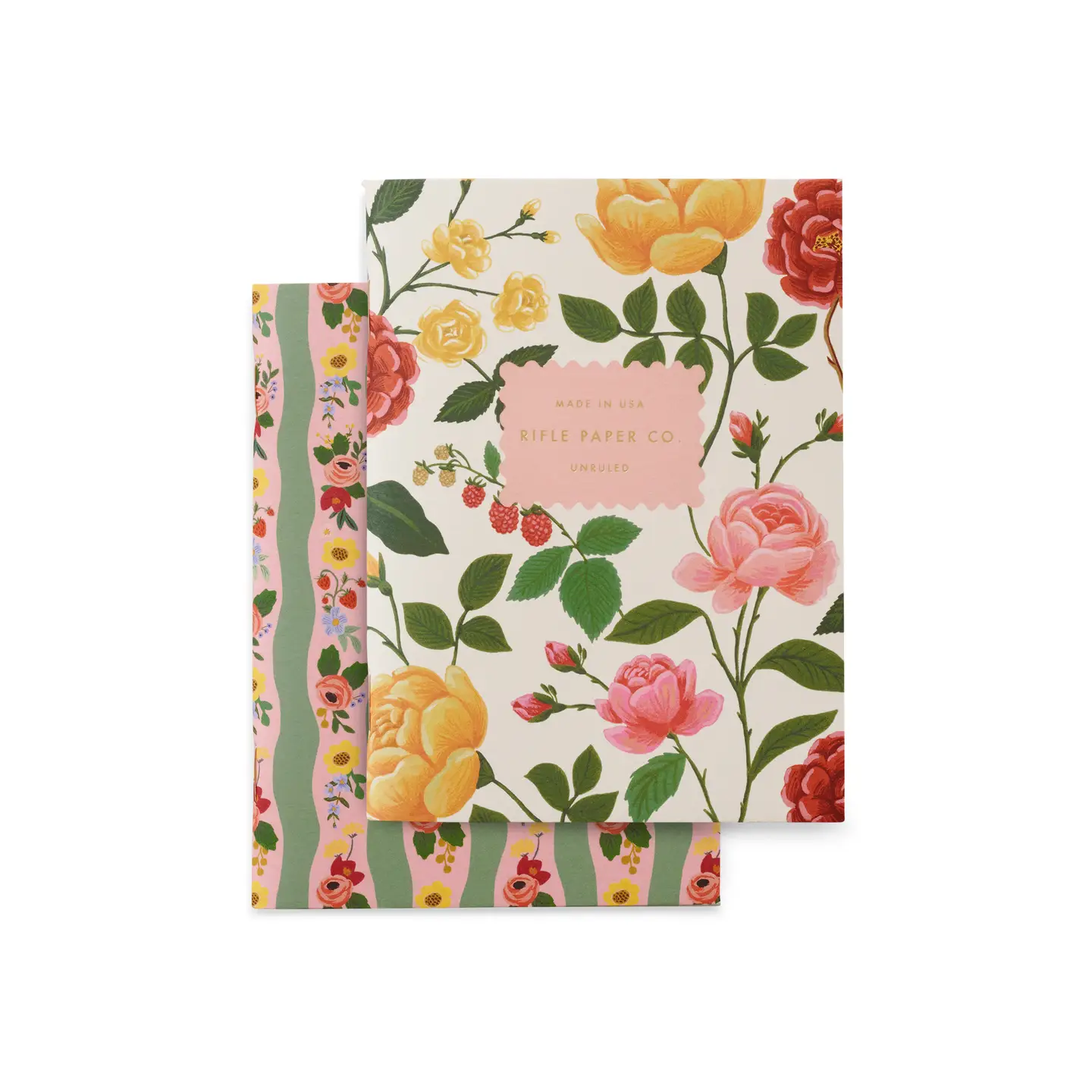 Pair of 2 Roses Pocket Notebooks