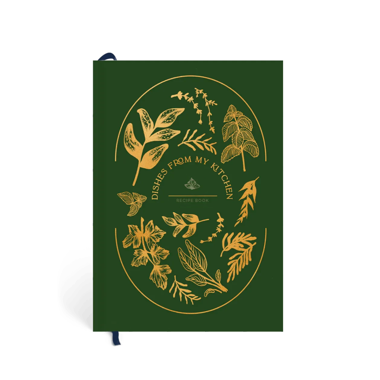 Herb Garden Foil Recipe Journal