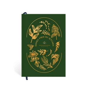 Herb Garden Foil Recipe Journal