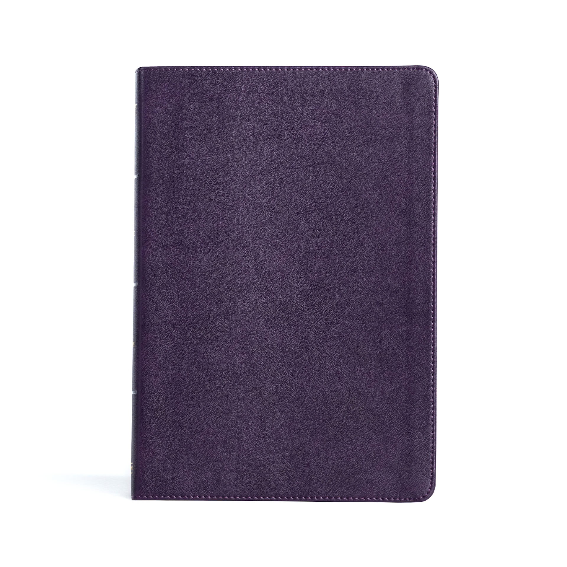 Holman KJV Large Print Thinline Bible, Plum LeatherTouch