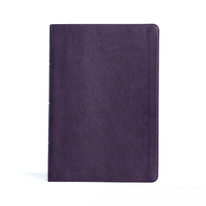 Holman KJV Large Print Thinline Bible, Plum LeatherTouch