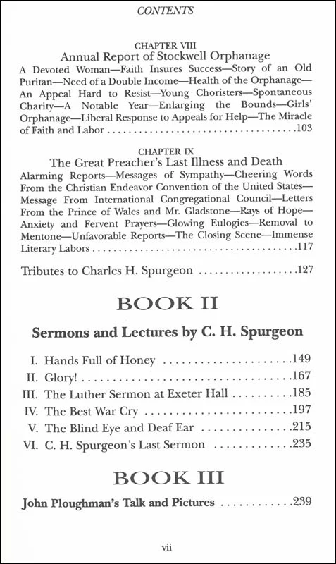 The Life and Works of Charles Haddon Spurgeon