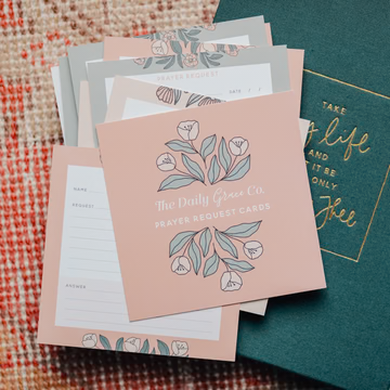 Daily Grace Prayer Request Cards
