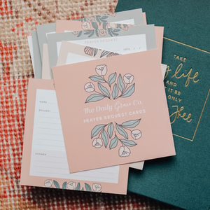 Daily Grace Prayer Request Cards