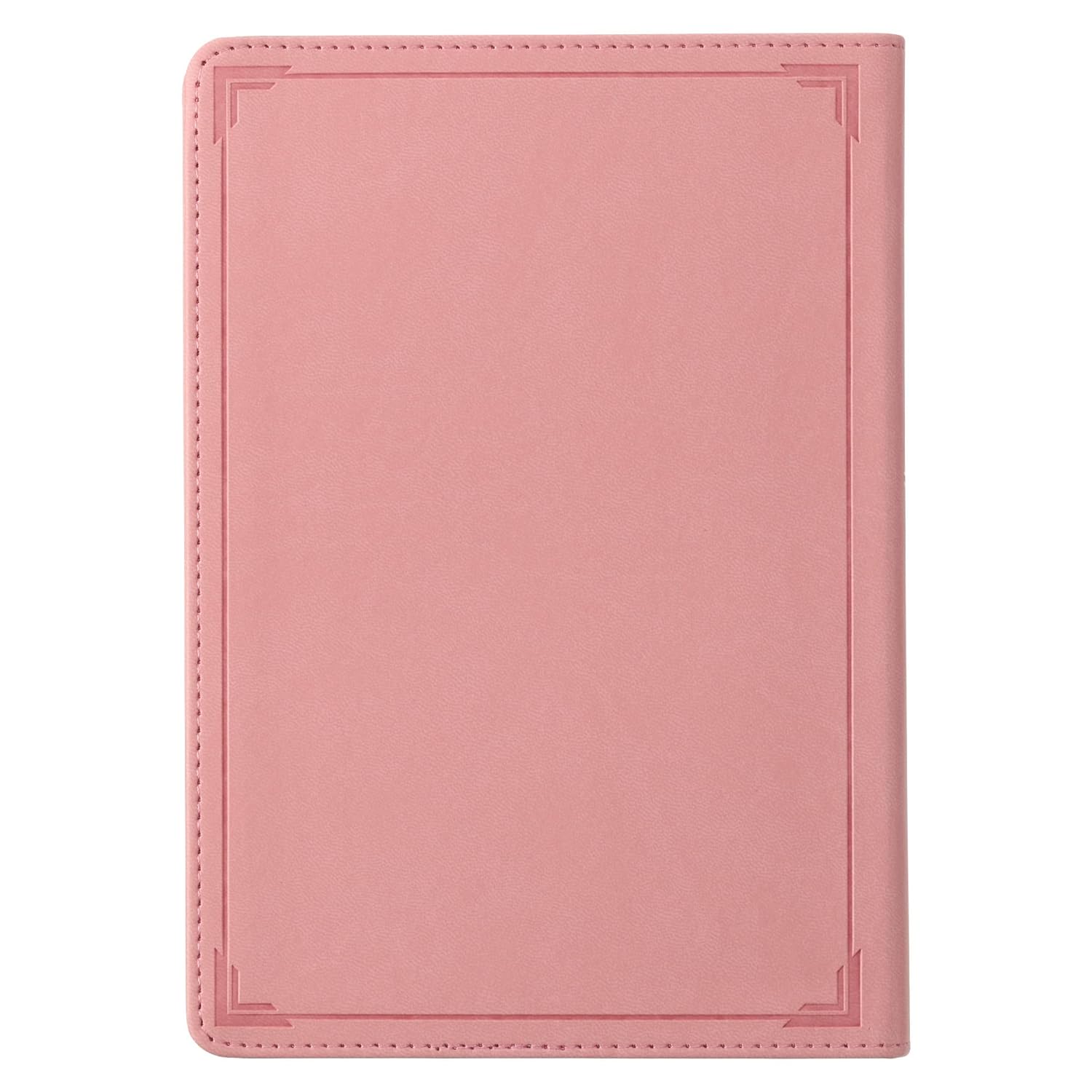 Inspirational Faux Leather Journal for Women Kindness Matters Classic Lined Pink Notebook w/Ribbon Marker, 336 Ruled Pages, Large Flexcover, With Love