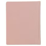 Rosy Coral Floral Faux Leather Hardcover King James Version Note-taking Bible