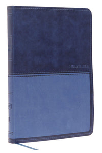 KJV, Value Thinline Bible, Large Print, Red Letter Edition, Comfort Print: Holy Bible, King James Version (Blue)