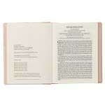 Rosy Coral Floral Faux Leather Hardcover King James Version Note-taking Bible