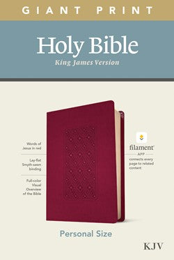 KJV Personal Size Giant Print Bible, Filament-Enabled Edition