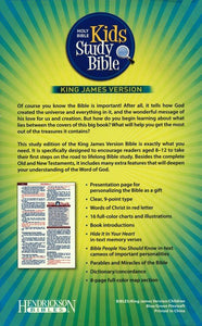 KJV Kids Study Bible (Green/Blue)