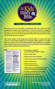 KJV Kids Study Bible (Purple/Green)