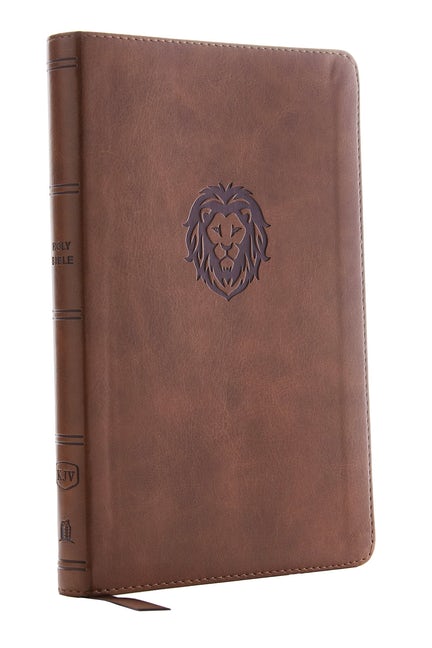 KJV Thinline Bible Youth Edition (Leathersoft, Brown)