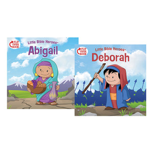 Little Bible Heroes Deborah/Abigail Flip-Over Book