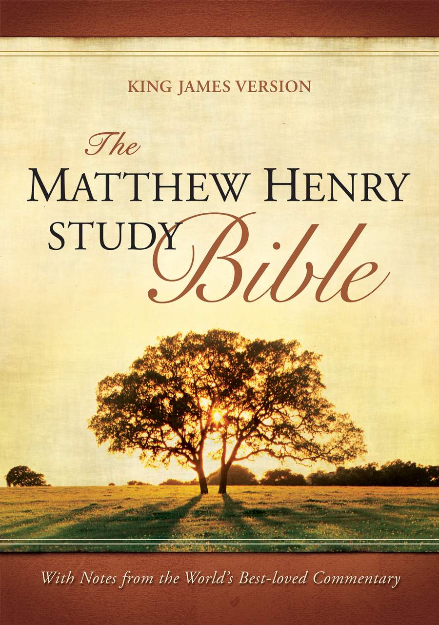 The Matthew Henry Study Bible by Hendrickson Publishers