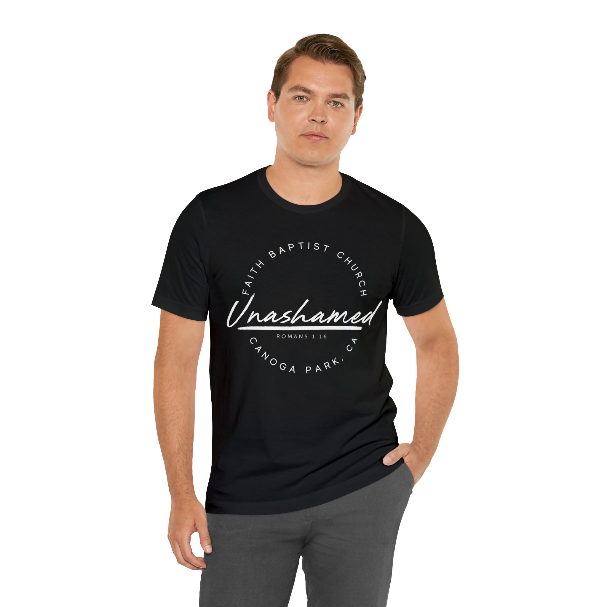 Unashamed Short Sleeve Tee (Dark)