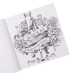 Be Still & Know Inspirational Adult Coloring Book