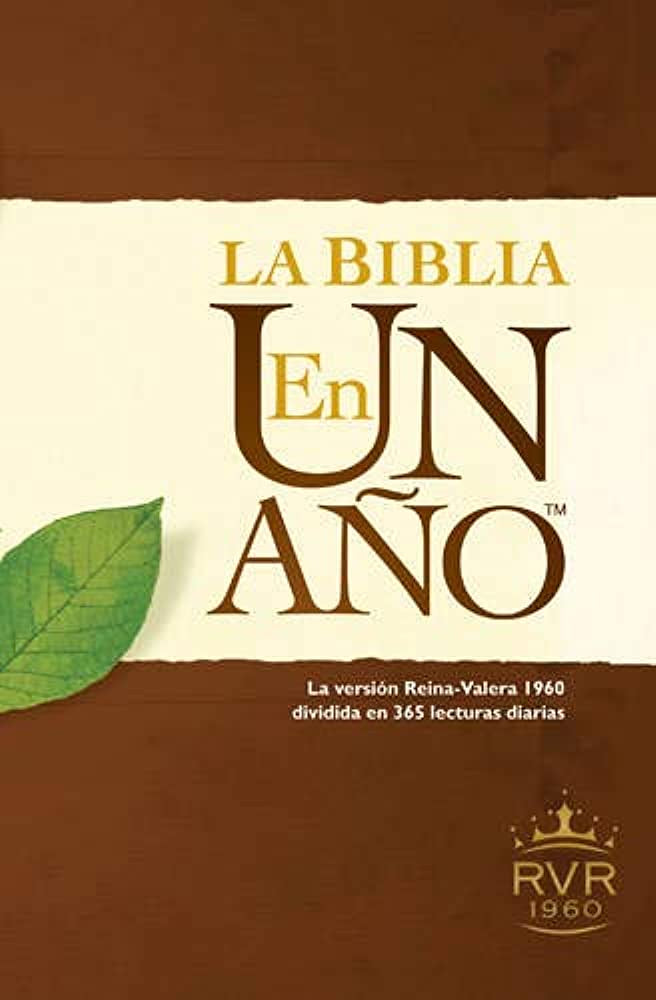 La Biblia en un año RVR60 (Spanish Edition)