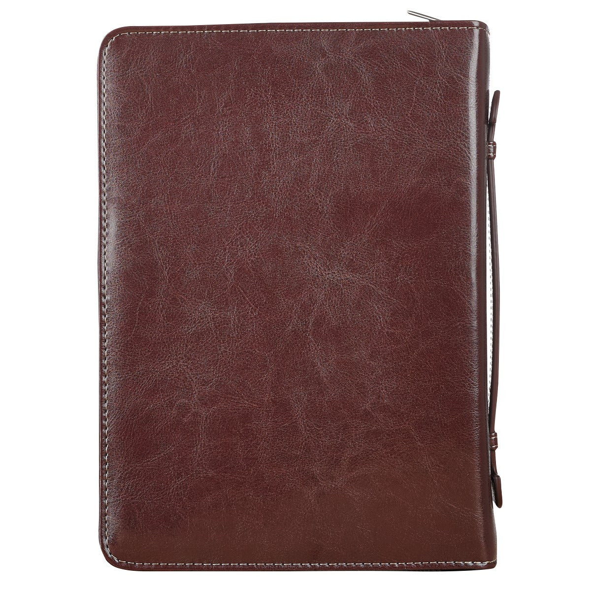 I Know the Plans Two-tone Brown Faux Leather Classic Bible Cover - Jeremiah 29:11