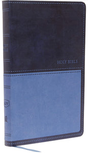 KJV, Value Thinline Bible, Leathersoft, Blue, Red Letter, Comfort Print: Holy Bible, King James Version