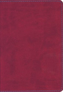 KJV Compact Large Print Reference Bible, Flexisoft Berry