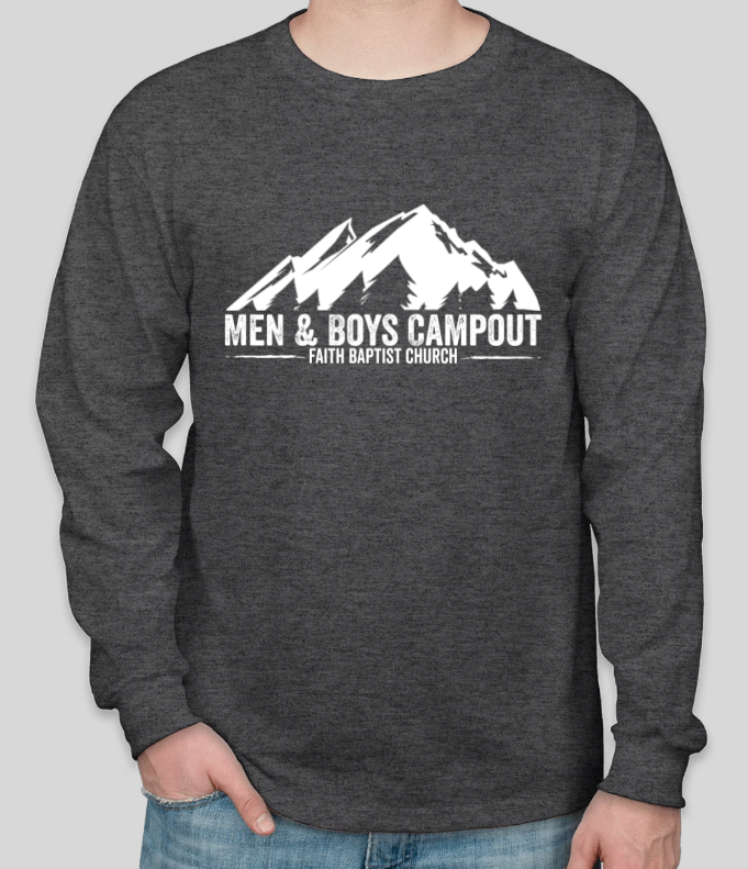 FBC Men & Boys Campout longsleeve t-shirt